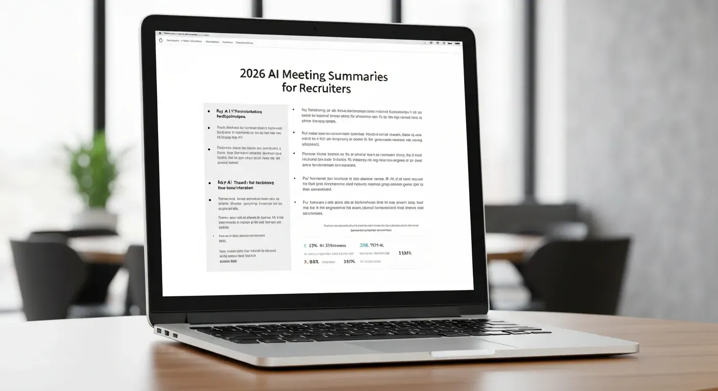 Unlock 2026 Hiring Wins with AI Meeting Summaries for Recruiters