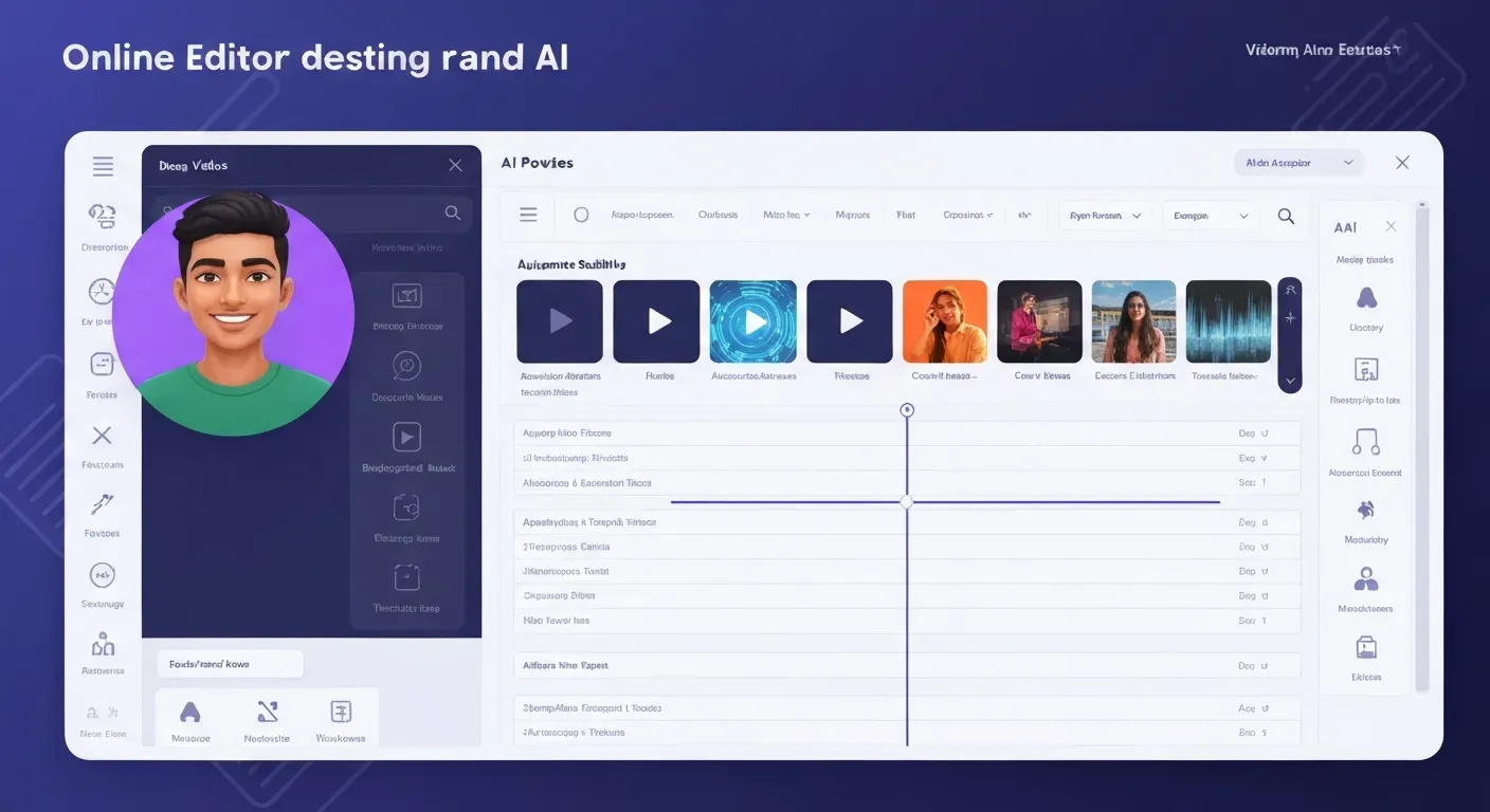 Transform Raw Footage into Viral Content with an ai video editor online
