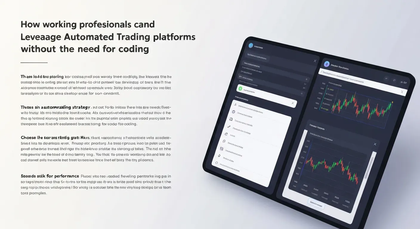 在职专业人士如何无需编码即可自动化交易，为忙碌的您解锁投资自由