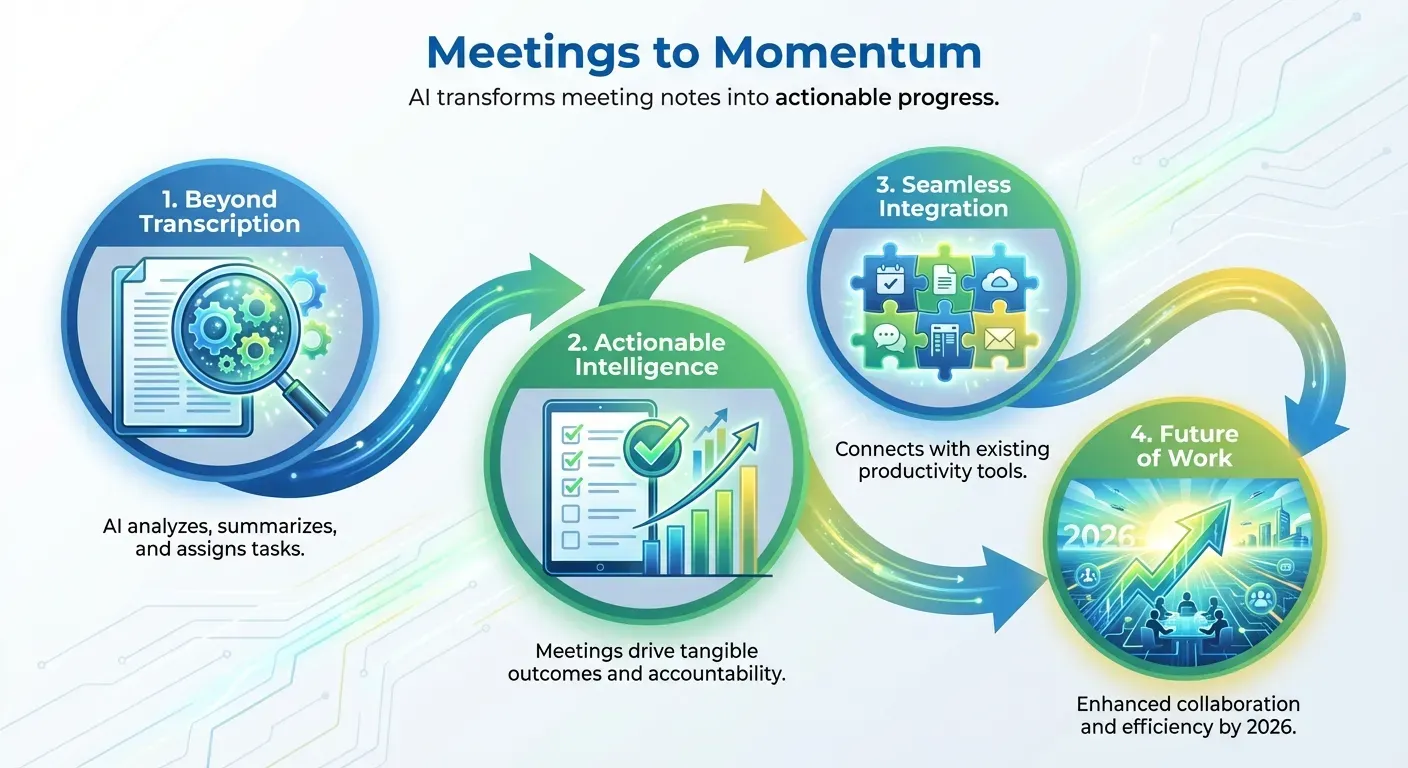 What's Beyond Simple Transcripts with AI Meeting Note Taking Software