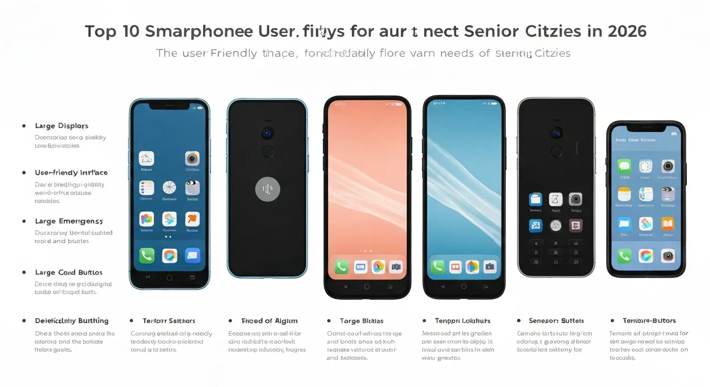 What Are the Top 10 Smartphones for Seniors in 2026