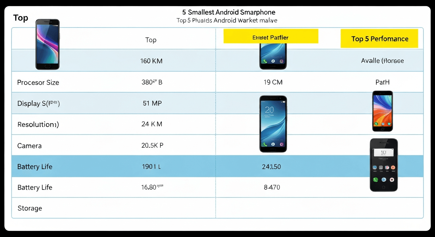 Discover the Best 5 Small Android Smartphones Rankings Top List of 2026