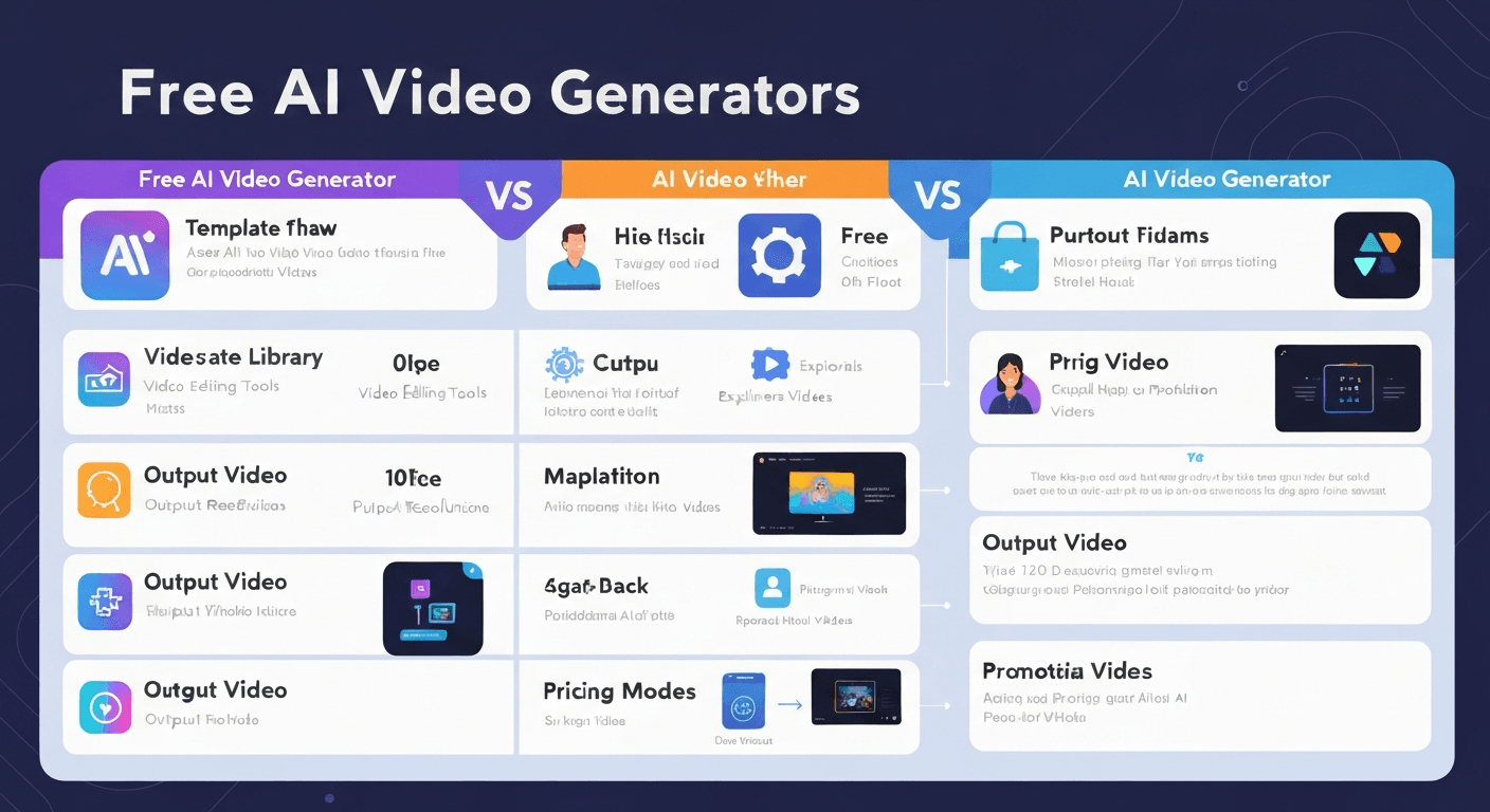 What's the Best Free AI Video Generator Comparison for 2025