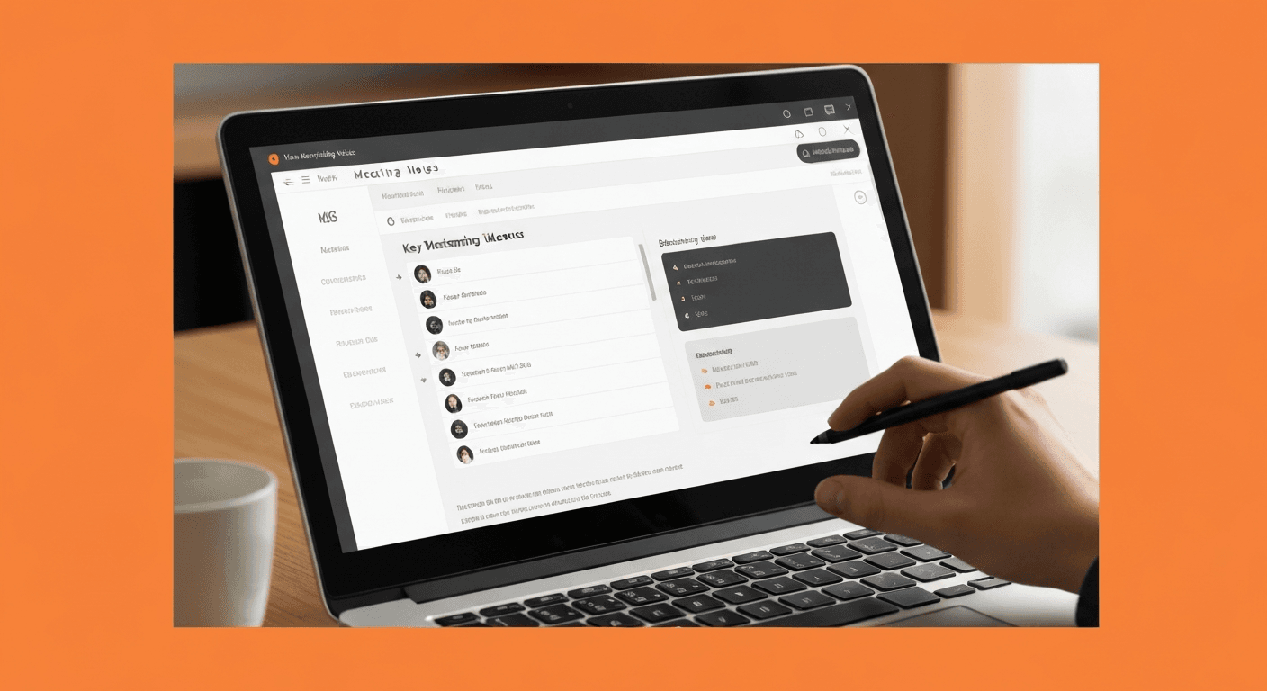 Unlock Meeting Intelligence with Meeting Note Taking Software, Automatic Meeting Notes