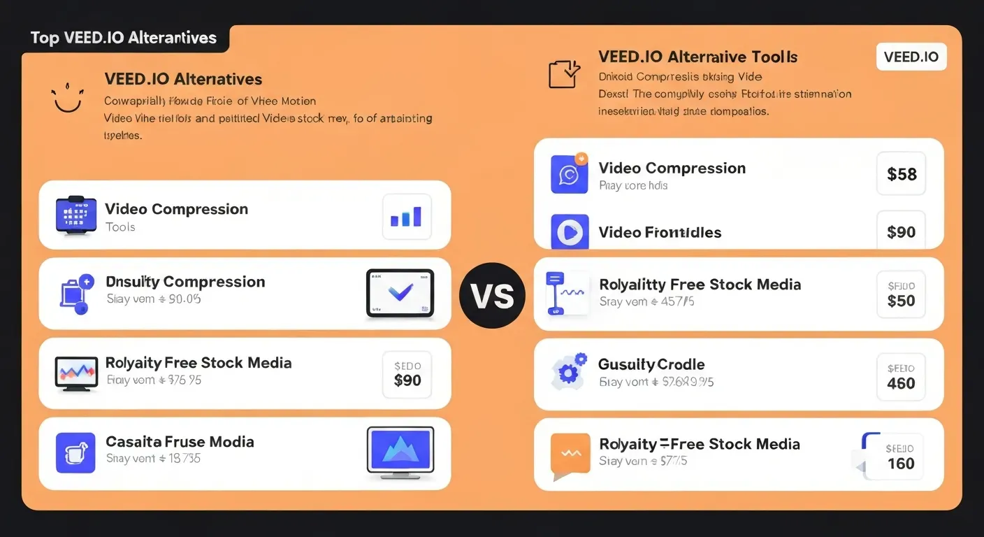 Top 10 VEED.IO Alternatives for Video Creators on a Shoestring Budget