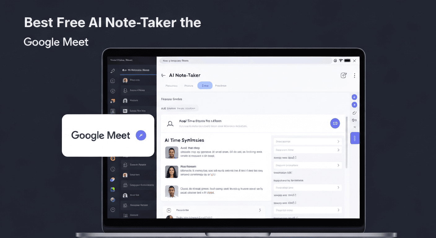 Why Should You Use Free AI Note Takers for Google Meet in 2026?
