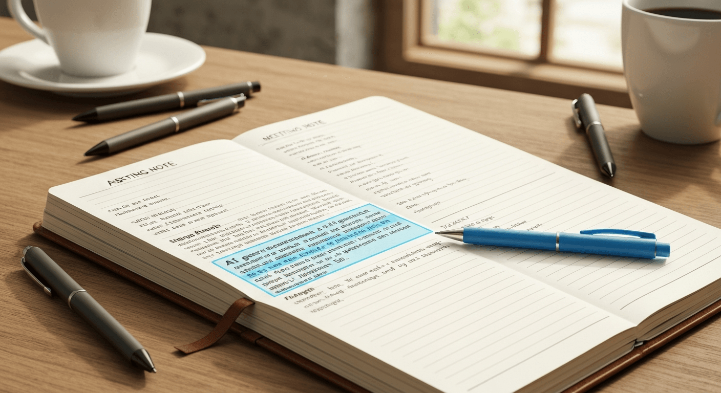 Why AI Meeting Note Takers Are Your Next Productivity Powerhouse