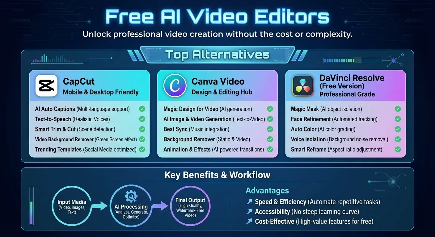 Unlock Effortless Video Creation with Free AI Editors Beyond CapCut