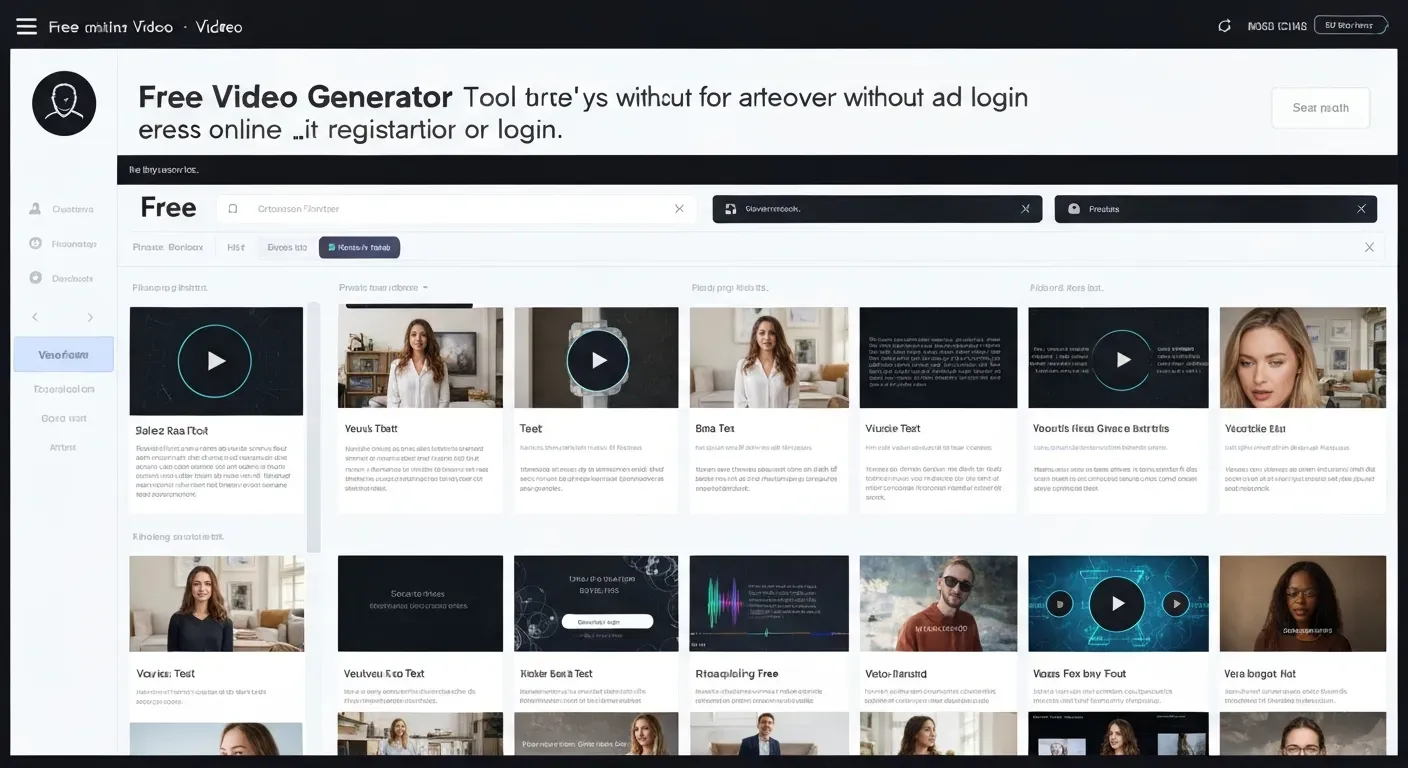 Discover Free AI Video Generators Online No Login Needed Now