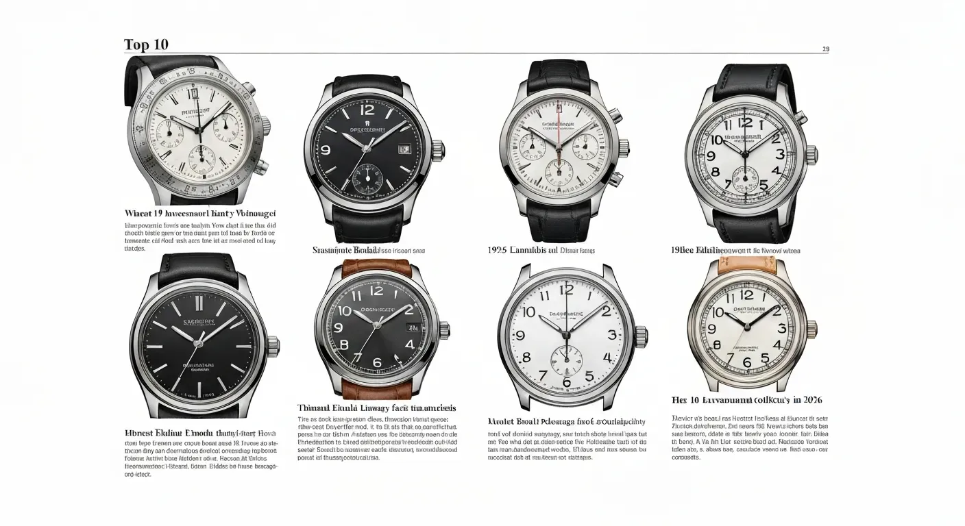 Unlocking 2026's Top Investment-Worthy Luxury Watches for Collectors Beyond the Obvious