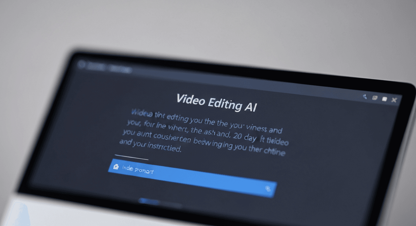 Crafting Your First AI Video Editor Prompts with Ease