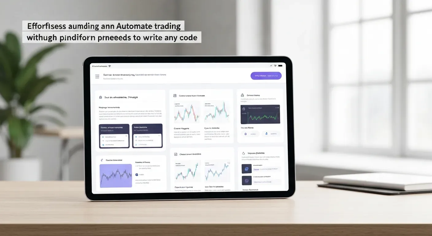 Automated Trading for Working Professionals Without Coding