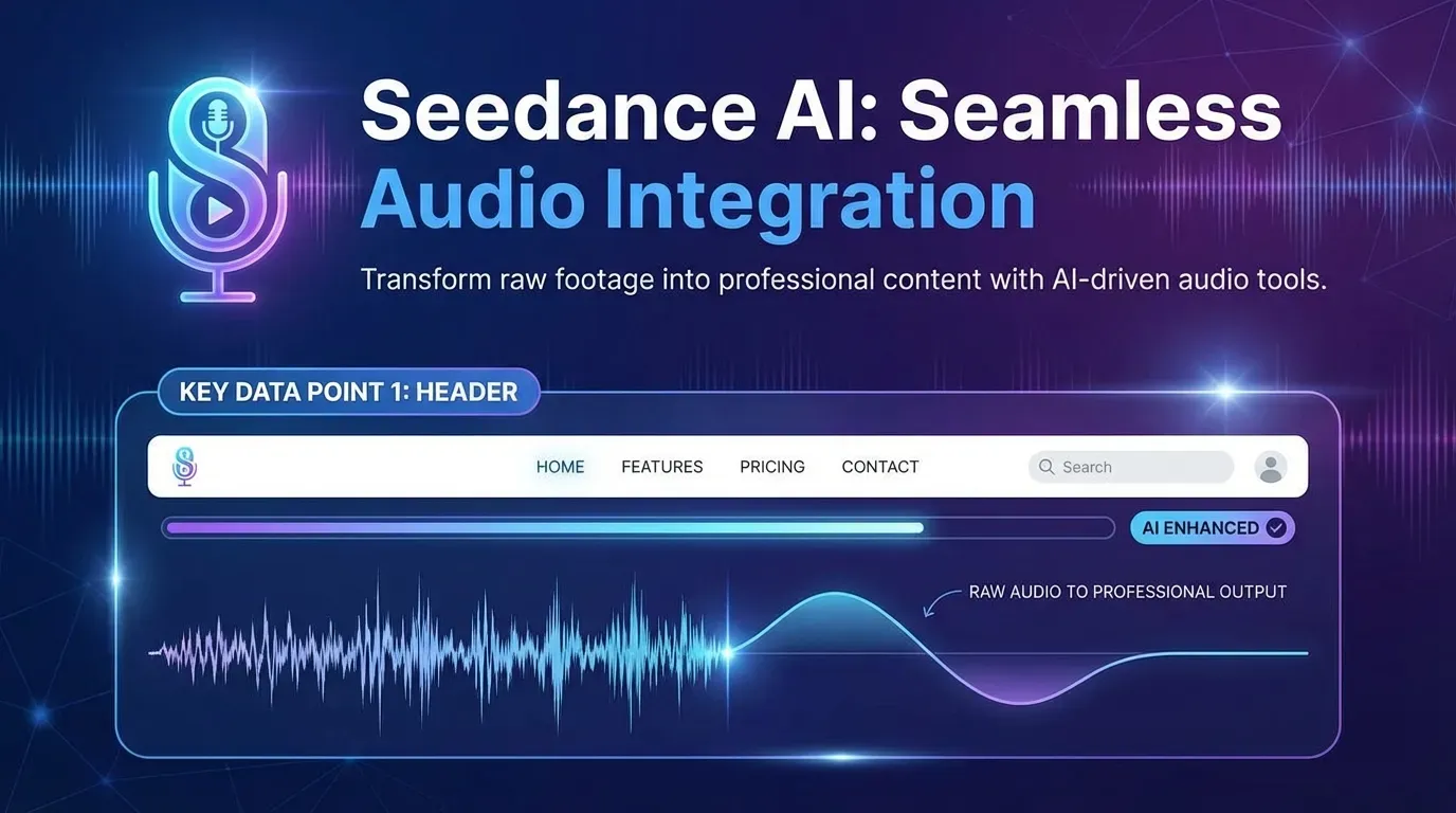 Seedance AI Video: Add Audio for Seamless Content Enhancement