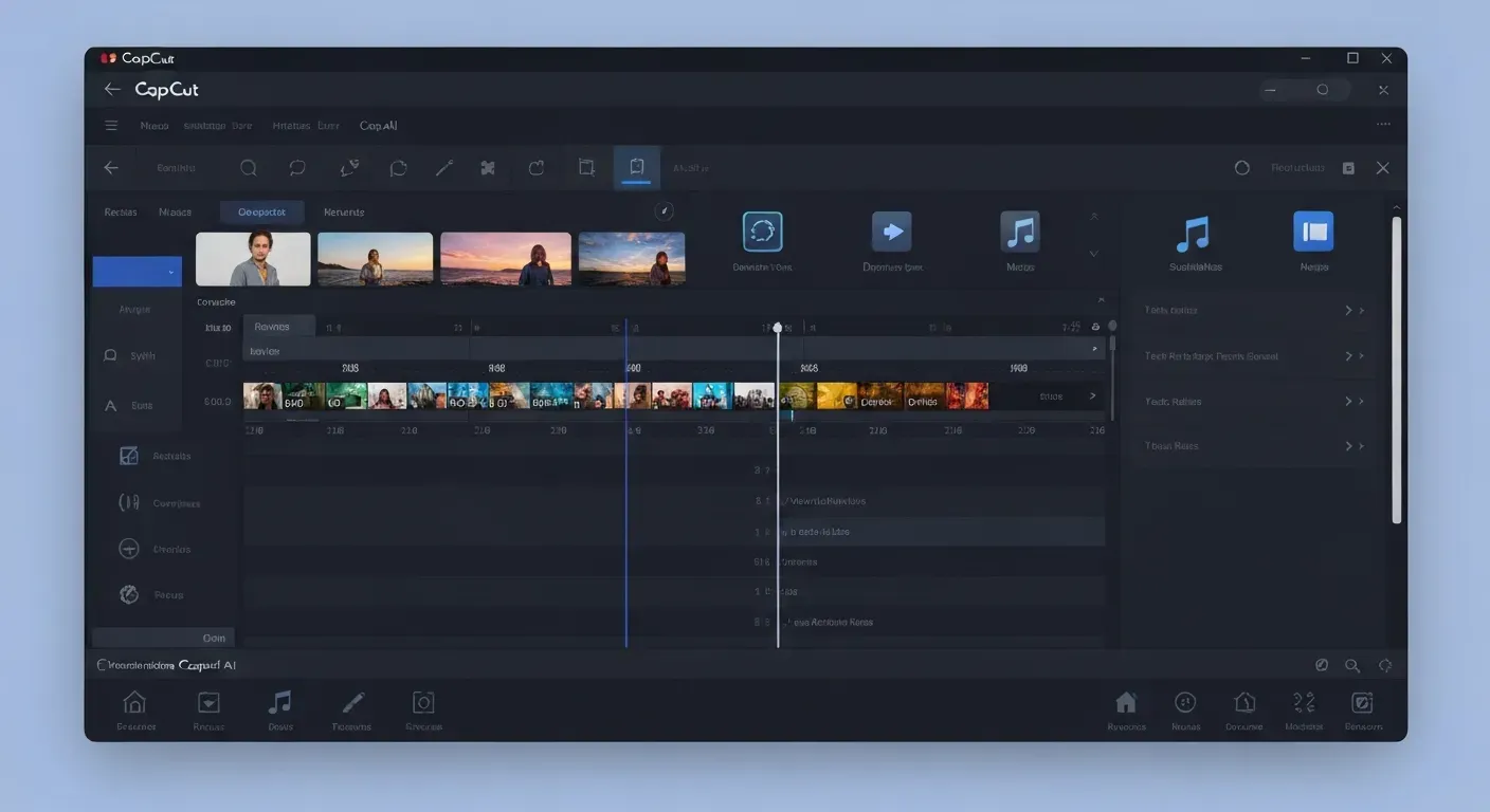 Mastering YouTube with CapCut AI Video Editor Tools