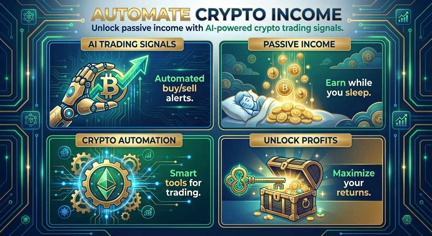 Unlock Passive Income Trading with Automated Crypto Buy Sell Signals and AI Tools