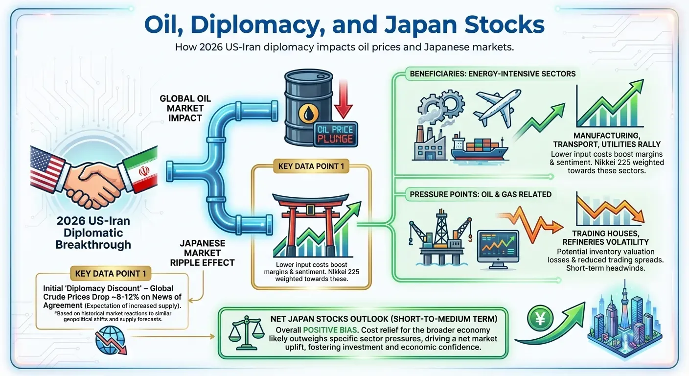 What's the Connection Between US-Iran Talks, Oil Price Fluctuations, and the Japan Stock Market in 2026?