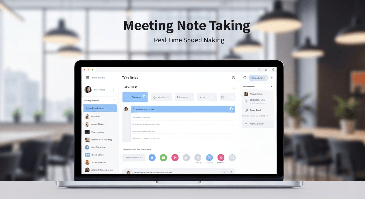 How meeting note taking software, automatic meeting notes streamline your workday